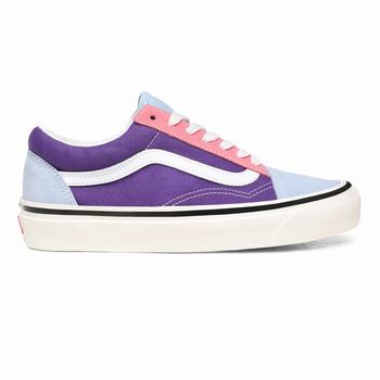 Damske Tenisky Vans Anaheim Factory Old Skool 36 DX Svetlo Modre/Nachový/Ruzove VA93PCRNX